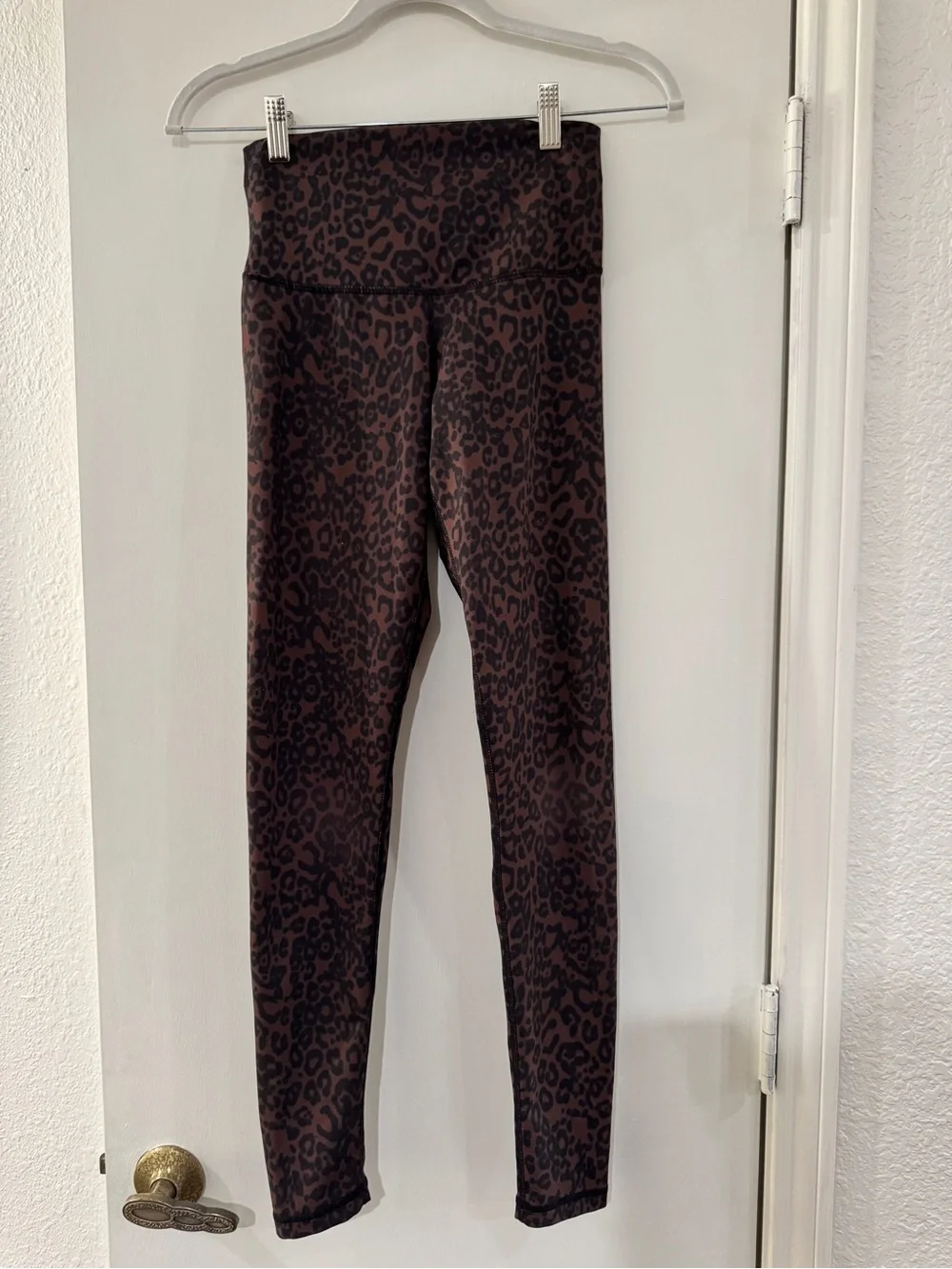 Beyond Yoga Espresso Leopard Softmark High Waisted Legging